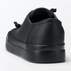 Chaussures^Muji Sneakers basses en cuir pour femme