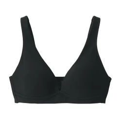 Sous‐Vêtements^Muji Soutien‐gorge plongeant sans armature en mélange de coton pour femme