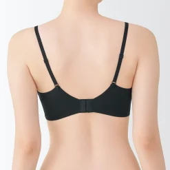 Sous‐Vêtements^Muji Soutien‐gorge sans armature en mélange de coton avec maintien latéral pour femme