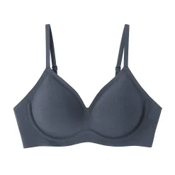 Sous‐Vêtements^Muji Soutien-gorge sans armature en mélange de coton pour femme