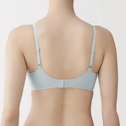 Sous‐Vêtements^Muji Soutien-gorge sans armature en mélange de coton pour femme