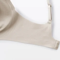 Sous‐Vêtements^Muji Soutien-gorge sans armature en mélange de coton pour femme