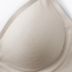 Sous‐Vêtements^Muji Soutien-gorge sans armature en mélange de coton pour femme