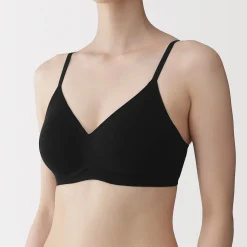 Sous‐Vêtements^Muji Soutien-gorge sans armature en mélange de coton pour femme