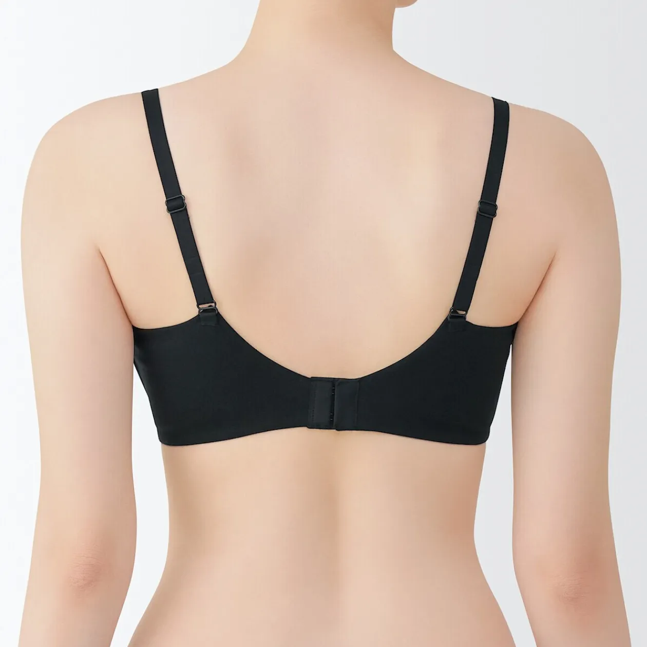 Sous‐Vêtements^Muji Soutien‐gorge sans armature en mélange de coton avec maintien latéral pour femme