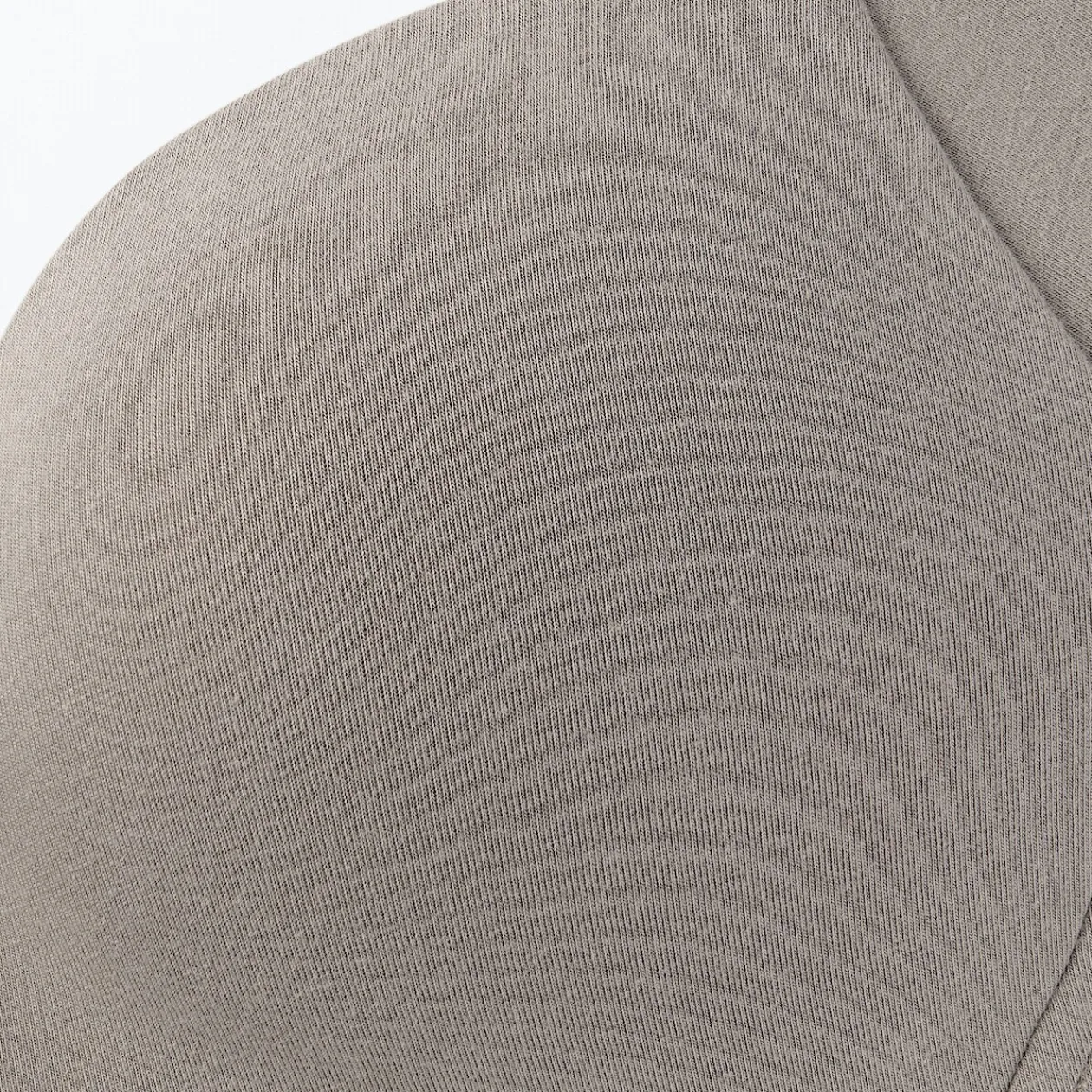 Sous‐Vêtements^Muji Soutien‐gorge sans armature en mélange de coton avec maintien latéral pour femme