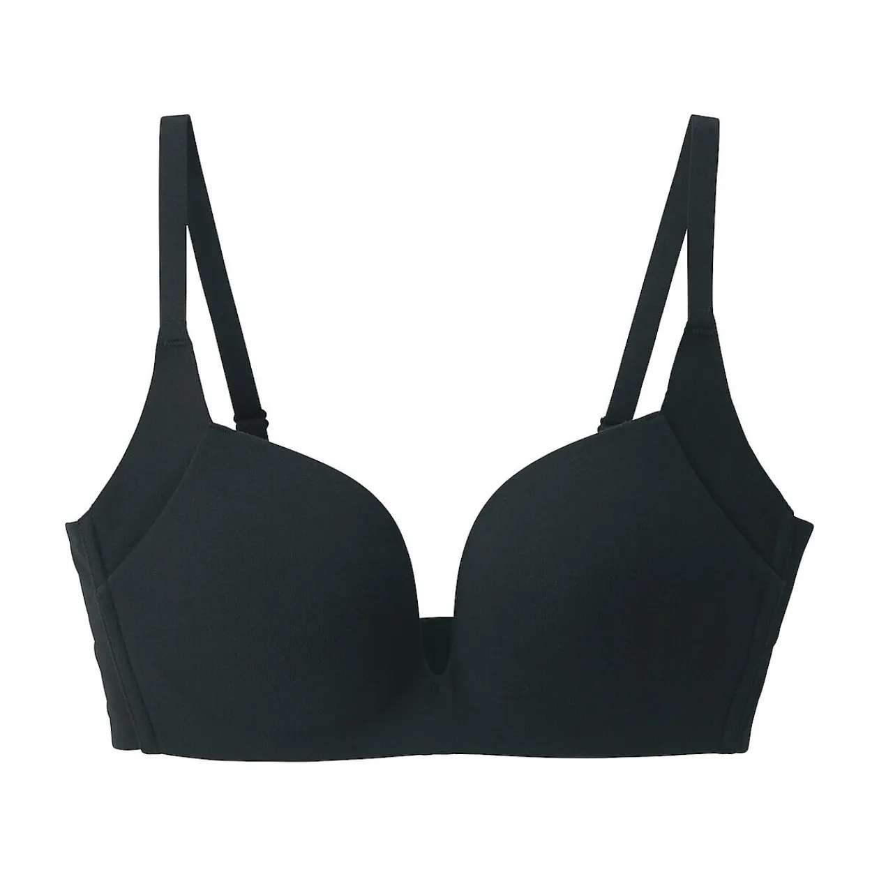 Sous‐Vêtements^Muji Soutien‐gorge sans armature en mélange de coton avec maintien latéral pour femme