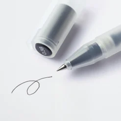 Packs De Stylos Et Crayons|Stylos Encre Gel^Muji Stylo à bille à encre gel noir - 0,38 mm - Lot de 10