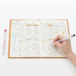 Stylos Encre Gel^Muji Stylo à bille rétractable à encre gel tracé fluide ‐ 0.3mm