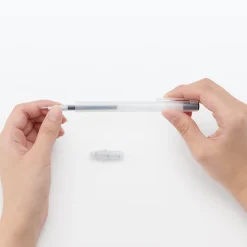 Stylos Encre Gel^Muji Stylo à bille rétractable à encre gel tracé fluide ‐ 0.3mm