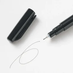 Feutres, Surligneurs Et Outils Correcteurs^Muji Stylo à encre à base d’eau, pointe fine - 0,5 mm, Noir