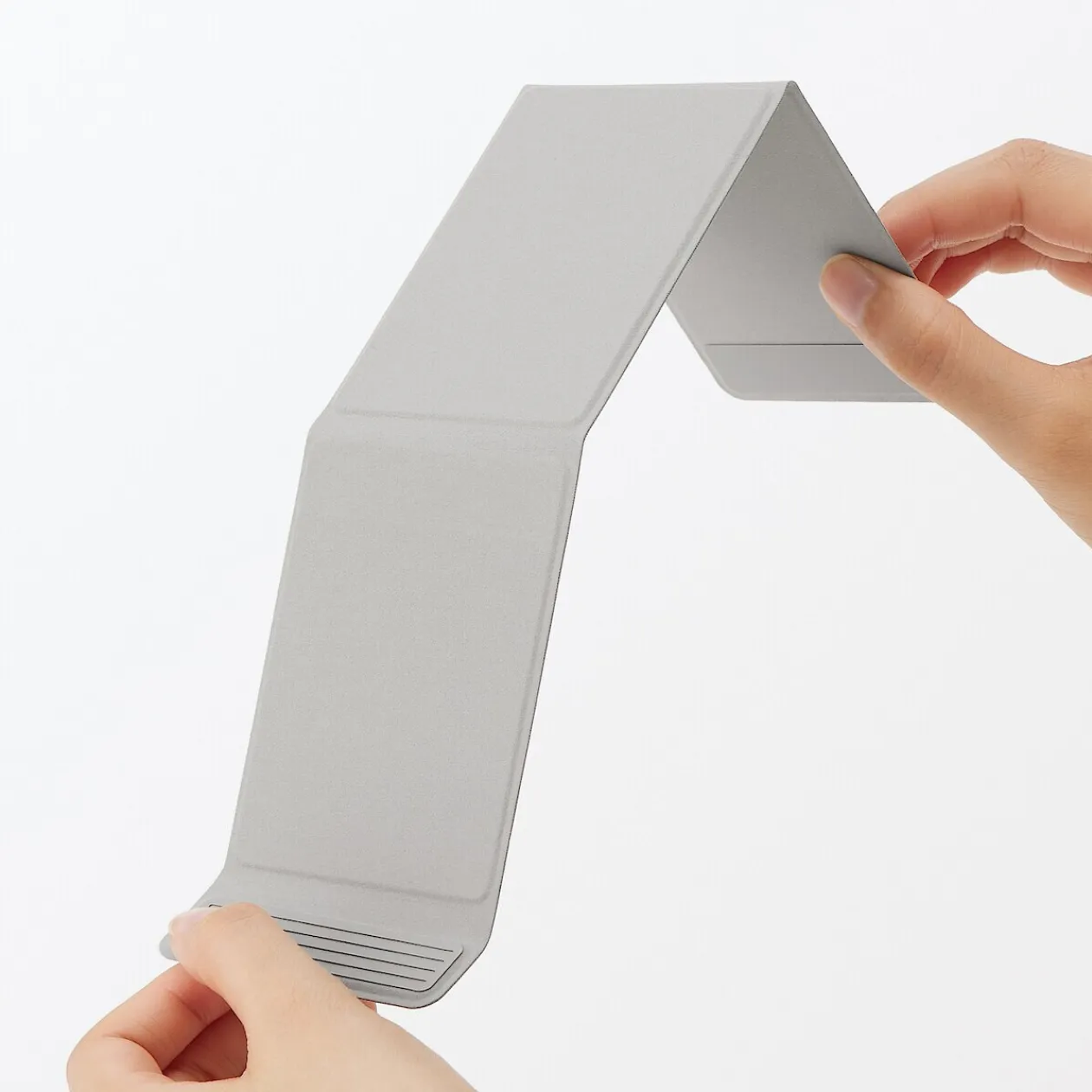 Fournitures De Bureau^Muji Support pliable pour smartphone - Gris clair