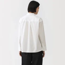 Chemises^Muji Surchemise en coton biologique pour femme