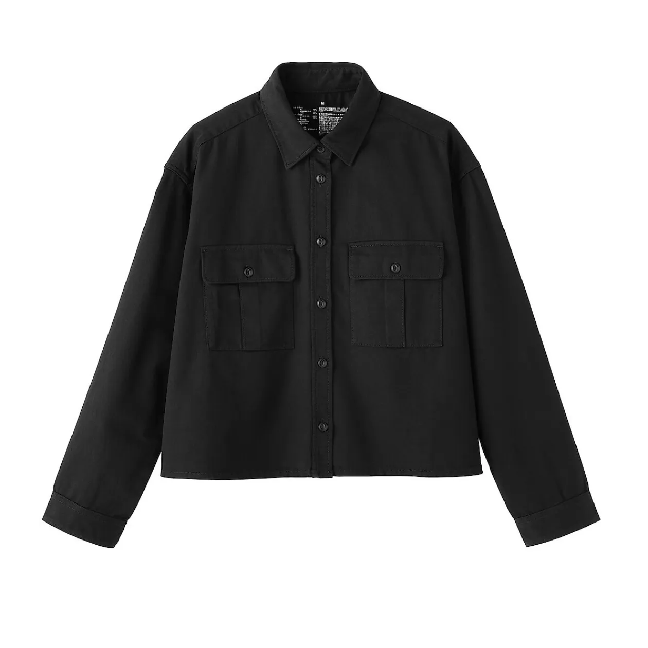 Vestes Et Manteaux|Chemises^Muji Sur-chemise légère en sergé de kapok mélangé pour femme