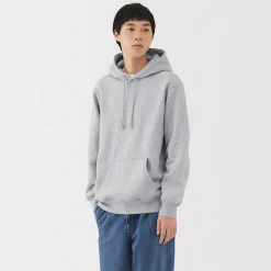 Pulls Et Cardigans|Hoodies Et Sweatshirts^Muji Sweatshirt à capuche en coton mélangé pour homme