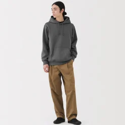 Pulls Et Cardigans|Hoodies Et Sweatshirts^Muji Sweatshirt à capuche en coton mélangé pour homme