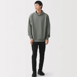 Pulls Et Cardigans|Hoodies Et Sweatshirts^Muji Sweat-shirt à capuche gaufré Quick Dry pour homme