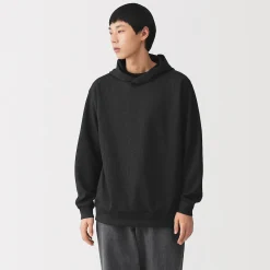 Pulls Et Cardigans|Hoodies Et Sweatshirts^Muji Sweat-shirt à capuche gaufré Quick Dry pour homme