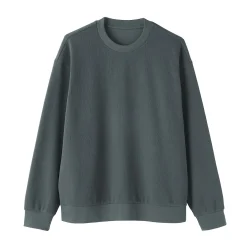 Pulls Et Cardigans|Hoodies Et Sweatshirts^Muji Sweat-shirt à col ras du cou et à double tricot pour homme