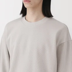 Pulls Et Cardigans|Hoodies Et Sweatshirts^Muji Sweat-shirt à col ras du cou et à double tricot pour homme