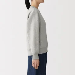 Pulls Et Cardigans|Hoodies Et Sweatshirts^Muji Sweat-shirt en coton mélangé pour femme