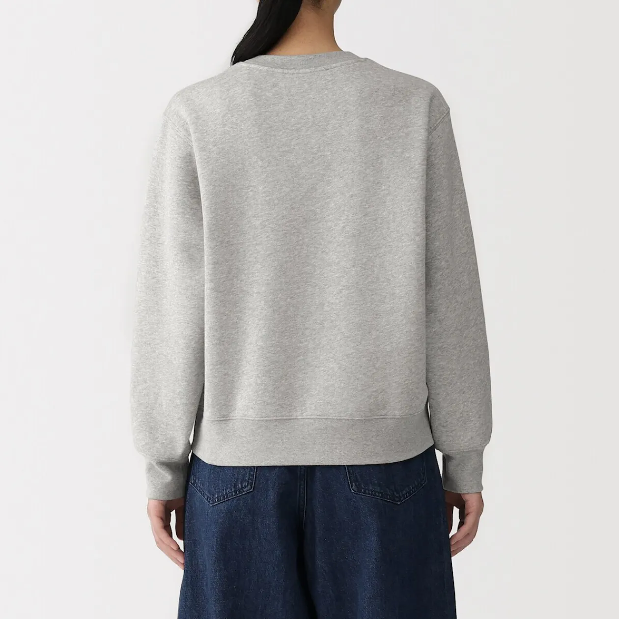 Pulls Et Cardigans|Hoodies Et Sweatshirts^Muji Sweat-shirt en coton mélangé pour femme