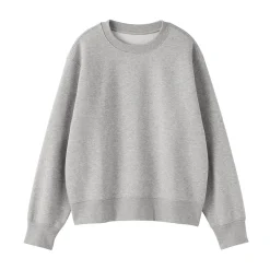 Pulls Et Cardigans|Hoodies Et Sweatshirts^Muji Sweat-shirt en coton mélangé pour femme