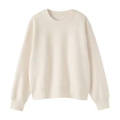 Pulls Et Cardigans|Hoodies Et Sweatshirts^Muji Sweat-shirt en coton mélangé pour femme