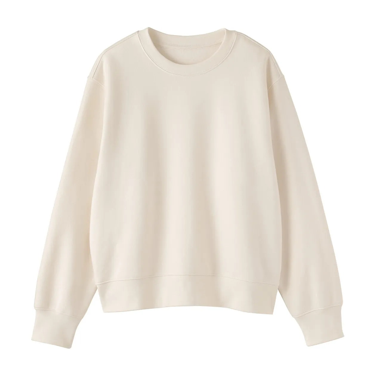 Pulls Et Cardigans|Hoodies Et Sweatshirts^Muji Sweat-shirt en coton mélangé pour femme