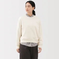Pulls Et Cardigans|Hoodies Et Sweatshirts^Muji Sweat‐shirt en mélange de coton pour femme