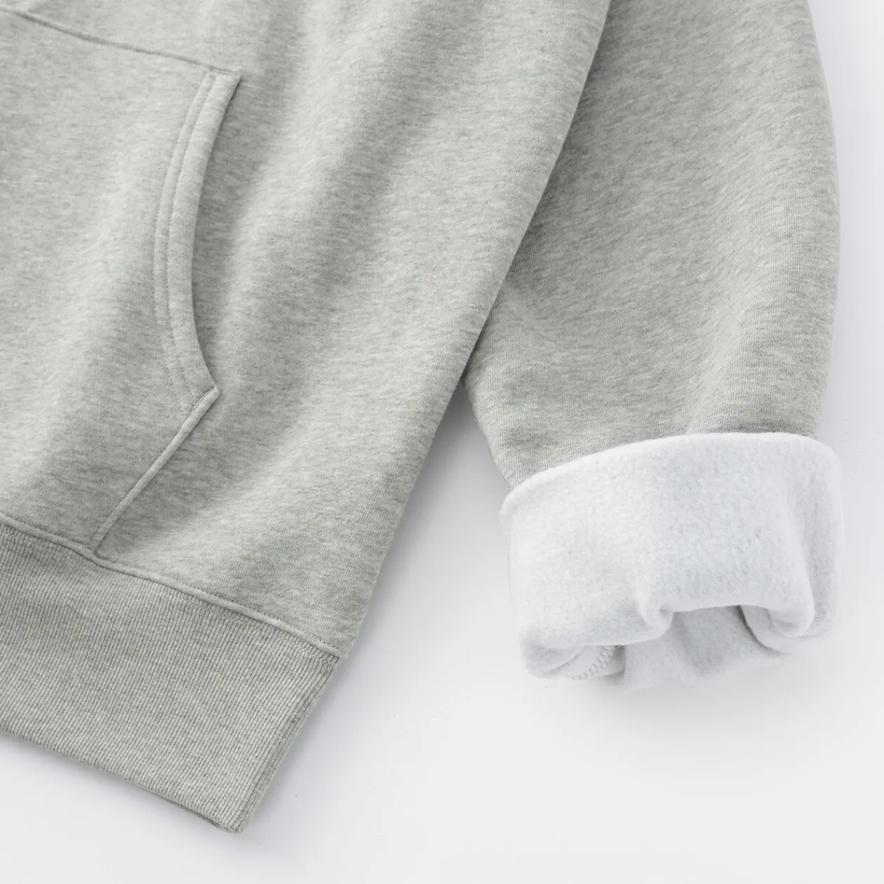 Pulls Et Cardigans|Hoodies Et Sweatshirts^Muji Sweatshirt zippé en coton mélangé à capuche homme