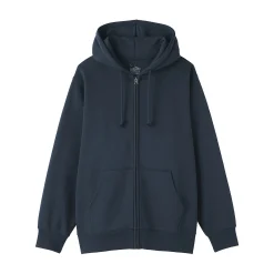 Pulls Et Cardigans|Hoodies Et Sweatshirts^Muji Sweatshirt zippé en coton mélangé à capuche homme