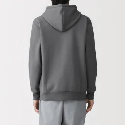 Pulls Et Cardigans|Hoodies Et Sweatshirts^Muji Sweatshirt zippé en coton mélangé à capuche homme
