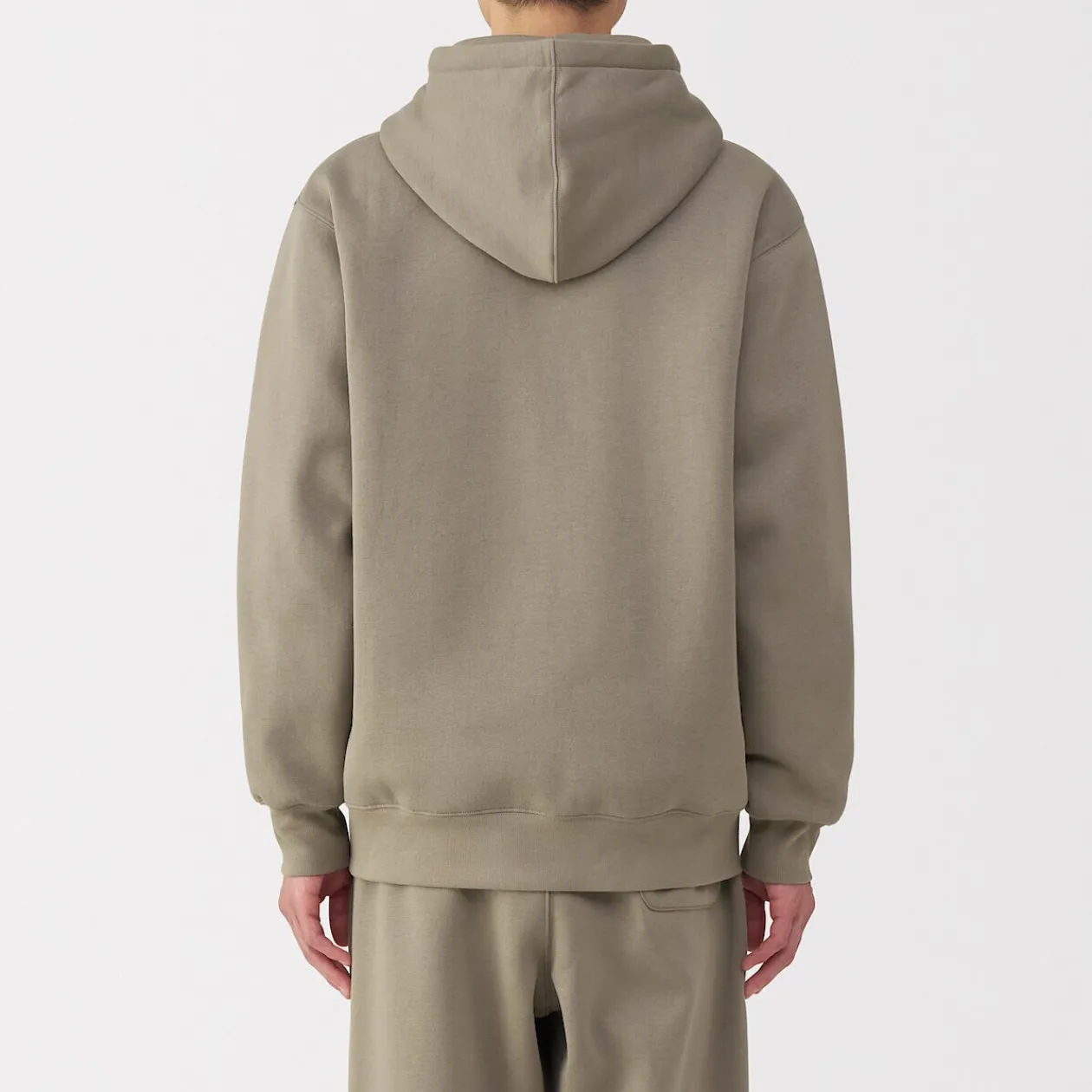 Pulls Et Cardigans|Hoodies Et Sweatshirts^Muji Sweatshirt zippé en coton mélangé à capuche homme