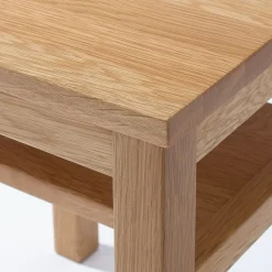 Lits^Muji Table de nuit en chêne
