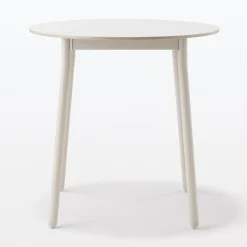 Tables^Muji Table en aluminium - Petite - Gris clair
