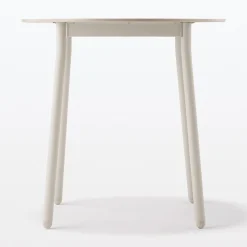 Tables^Muji Table en aluminium - Petite - Gris clair