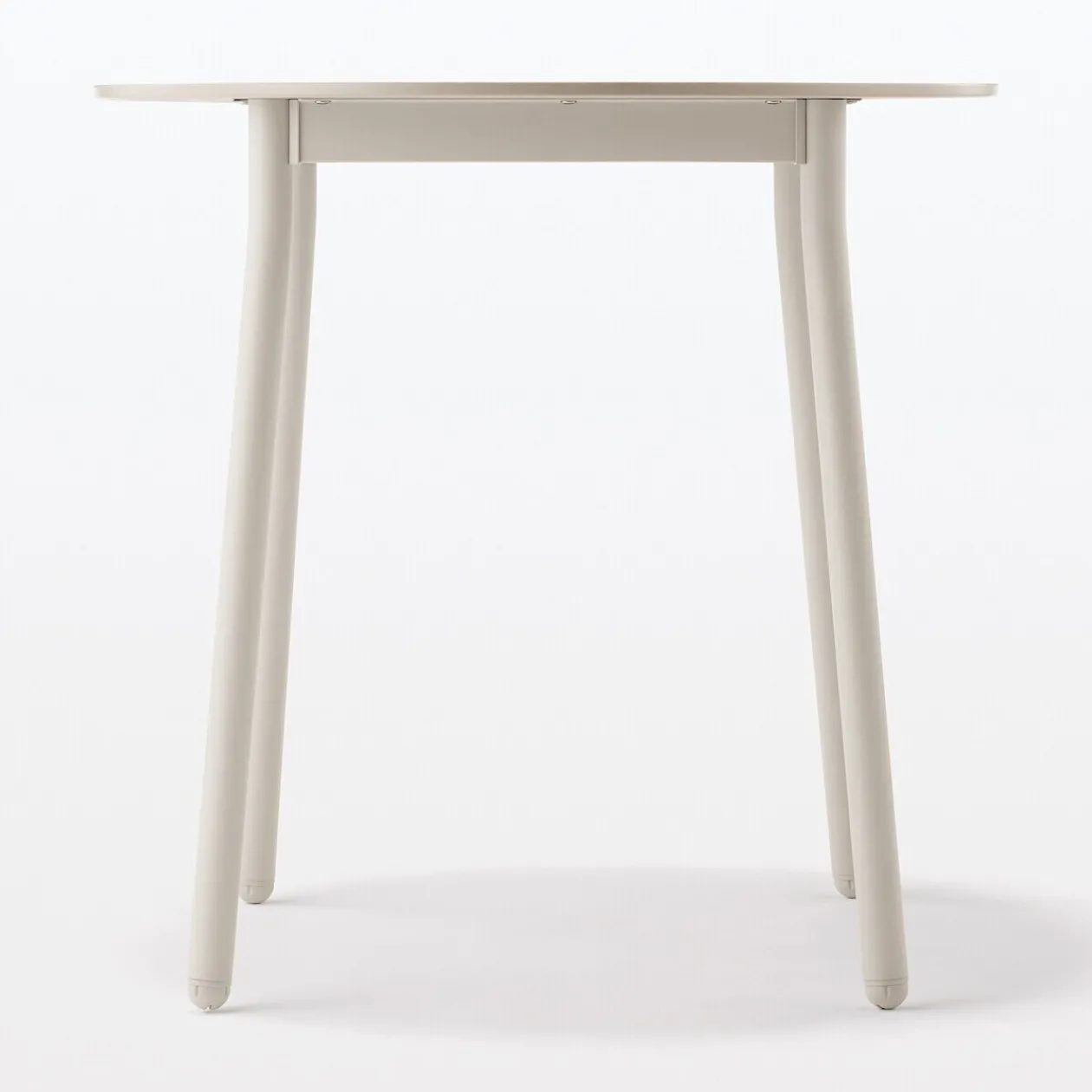 Tables^Muji Table en aluminium - Petite - Gris clair