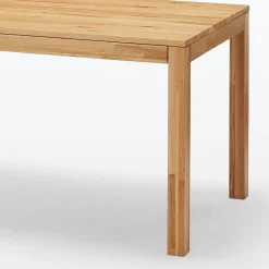 Tables^Muji Table en chêne naturel 140cm