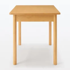 Tables^Muji Table en hévéa rectangulaire ‐ S