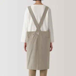 Linge De Table^Muji Tablier croisé dans le dos en coton