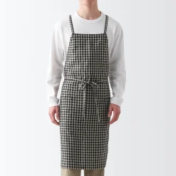 Linge De Table^Muji Tablier croisé dans le dos en lin