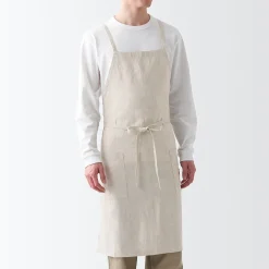Linge De Table^Muji Tablier croisé dans le dos en lin