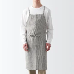 Linge De Table^Muji Tablier croisé dans le dos en lin