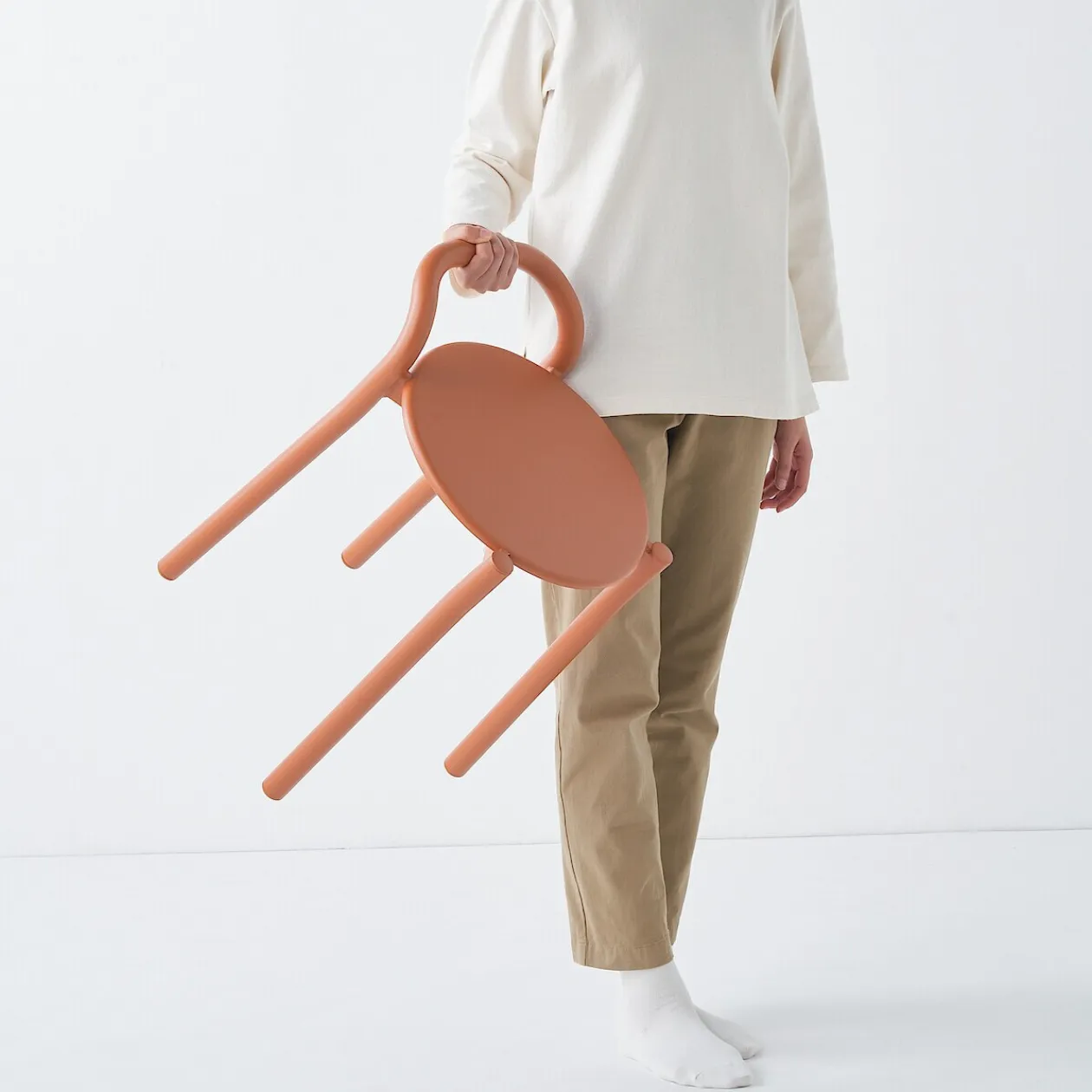 Chaises, Bancs Et Tabourets^Muji Tabouret en aluminium - Bourgogne