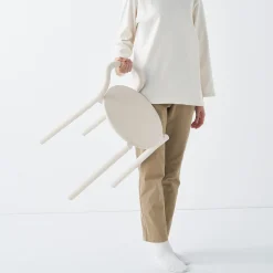 Chaises, Bancs Et Tabourets^Muji Tabouret en aluminium - Gris clair