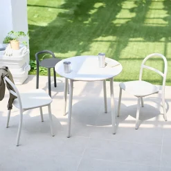 Chaises, Bancs Et Tabourets^Muji Tabouret en aluminium - Gris foncé