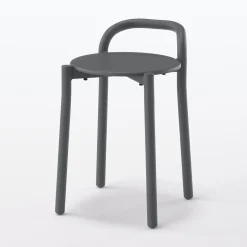 Chaises, Bancs Et Tabourets^Muji Tabouret en aluminium - Gris foncé
