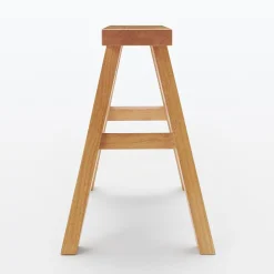 Chaises, Bancs Et Tabourets^Muji Tabouret en chêne