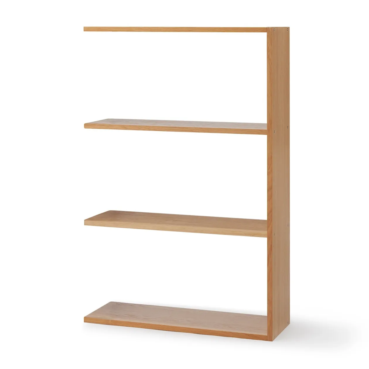 Étagères Modulables En Bois^Muji Étagère additionnelle large en chêne ‐ 3 niveaux (Dont Eco‐part. 1,80 €)